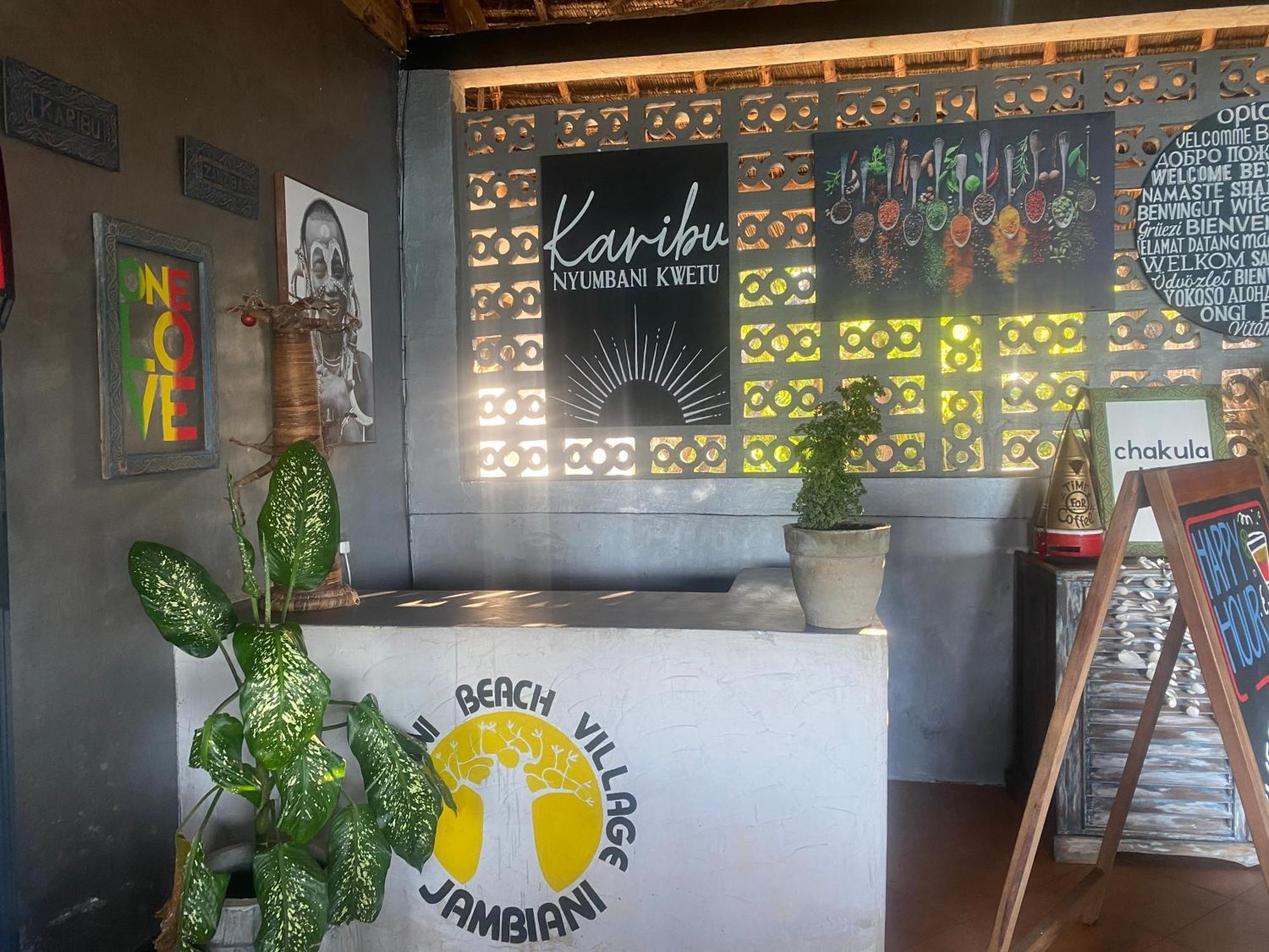 Mbuyuni Beach Village Jambiani  Luaran gambar